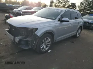 2018 Audi Q7 Premium with VIN WA1AAAF71JD017762, listed as a Copart auction lot 81324904 with 79,688 mi miles and Salvage title. Bid and sale history available at DreamBid. Image 1.