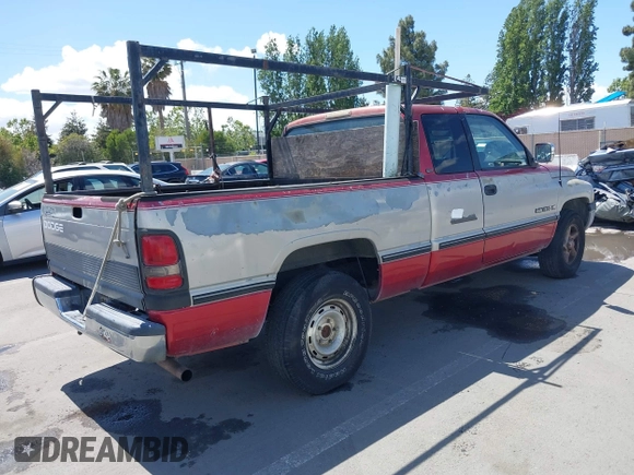 1997 Dodge 1500 with VIN 1B7HC13Y3VJ576748, listed as a IAAI auction lot 42259381 with 191,026 mi miles and . Bid and sale history available at DreamBid. Image 4.
