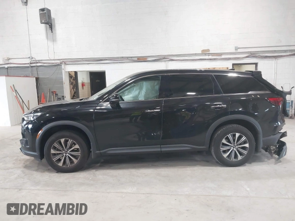 2024 Infiniti QX60 Pure with VIN 5N1DL1ES9RC335970, listed as a IAAI auction lot 42210949 with 17,345 mi miles and . Bid and sale history available at DreamBid. Image 14.