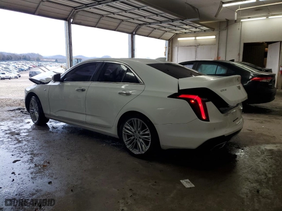 2022 Cadillac CT4 Premium Luxury with VIN 1G6DB5RK7N0111748, listed as a Copart auction lot 41808105 with 71,854 mi miles and Salvage Title. Bid and sale history available at carsss.com. Image 2.
