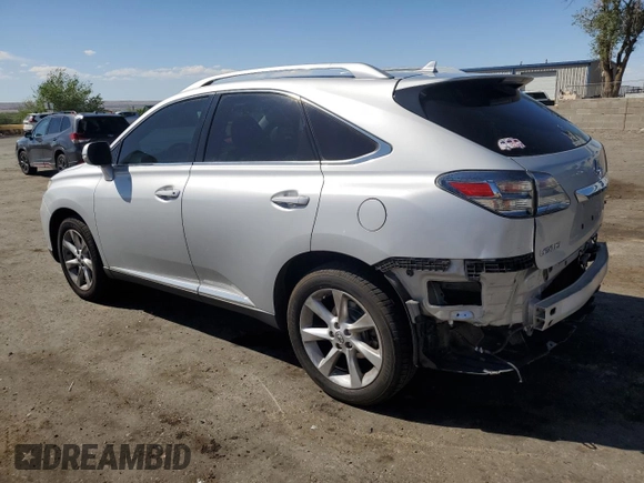 2010 Lexus RX 350 with VIN 2T2ZK1BA6AC010077, listed as a Copart auction lot 52086655 with 160,041 mi miles and Salvage Title. Bid and sale history available at DreamBid. Image 2.