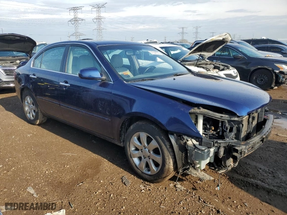 2008 Kia Optima LX with VIN KNAGE123285239090, listed as a Copart auction lot 51044935 with 113,934 mi miles and Salvage Title. Bid and sale history available at carsss.com. Image 4.