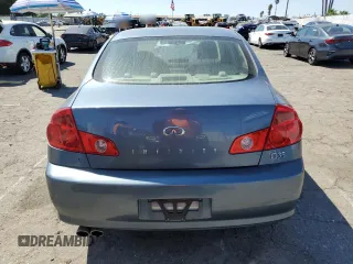 2006 Infiniti G35 with VIN JNKCV51E16M505714, listed as a Copart auction lot 70268654 with 75,549 mi miles and Salvage Title. Bid and sale history available at DreamBid. Image 6.