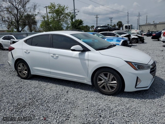 2019 Hyundai Elantra SEL with VIN 5NPD84LF9KH489053, listed as a Copart auction lot 49928235 with 98,358 mi miles and Salvage Title. Bid and sale history available at carsss.com. Image 4.