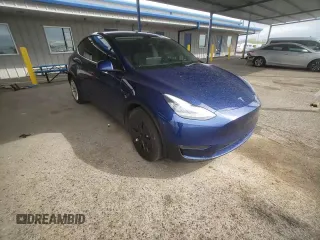 2021 Tesla Model Y Long Range with VIN 5YJYGDEE0MF096777, listed as a Copart auction lot 49005925 with 94,455 mi miles and Salvage Title. Bid and sale history available at DreamBid. Image 10.
