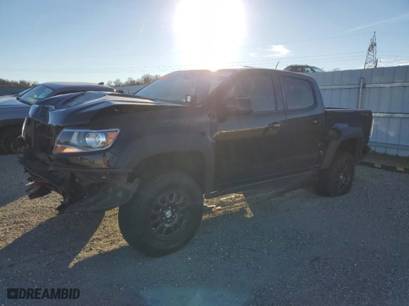 2021 Chevrolet Colorado 4WD ZR2 with VIN 1GCPTEE19M1164917, listed as a Copart auction lot 88888775 with 117,409 mi miles and Salvage Title. Bid and sale history available at carsss.com. Image 1.