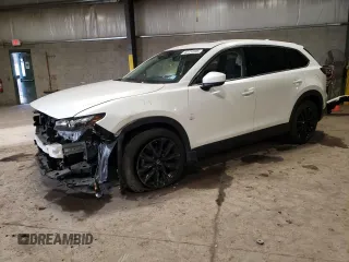 2023 Mazda CX-9 Touring Plus with VIN JM3TCBAY4P0653310, listed as a Copart auction lot 42734995 with 18,236 mi miles and Salvage title. Bid and sale history available at DreamBid. Image 1.