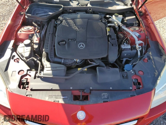 2012 Mercedes-Benz SLK 350 with VIN WDDPK5HA8CF038828, listed as a Copart auction lot 50047975 with 93,484 mi miles and Clean title. Bid and sale history available at DreamBid. Image 11.