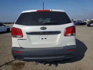 2013 Kia Sorento LX with VIN 5XYKT3A14DG334802, listed as a Copart auction lot 62551155 with 110,915 mi miles and Salvage title. Bid and sale history available at DreamBid. Image 6.