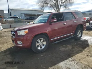 2012 Toyota 4Runner SR5 with VIN JTEBU5JR9C5087908, listed as a Copart auction lot 44156715 with Not provided miles and Salvage title. Bid and sale history available at DreamBid. Image 1.