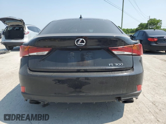2019 Lexus IS 300 with VIN JTHBA1D2XK5089832, listed as a Copart auction lot 59047405 with 5,533 mi miles and Salvage title. Bid and sale history available at DreamBid. Image 6.