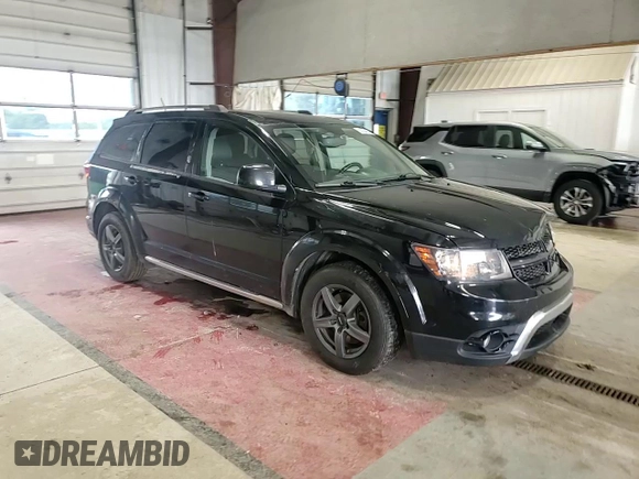 2015 Dodge Journey Crossroad with VIN 3C4PDDGGXFT725744, listed as a Copart auction lot 60808455 with 210,141 mi miles and Salvage title. Bid and sale history available at DreamBid. Image 14.