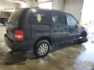 2005 Kia Sedona LX with VIN KNDUP131356663462, listed as a Copart auction lot 78037404 with 131,793 mi miles and Salvage Title. Bid and sale history available at carsss.com. Image 3.