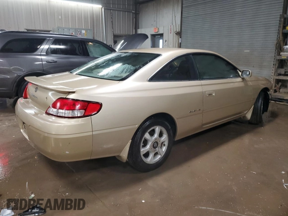 2001 Toyota Solara SE with VIN 2T1CF28PX1C520500, listed as a Copart auction lot 88973005 with 120,909 mi miles and Salvage Title. Bid and sale history available at carsss.com. Image 3.