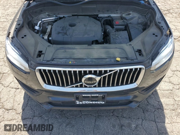 2022 Volvo XC90 Momentum with VIN YV4102PK5N1839437, listed as a Copart auction lot 57344575 with 113,934 mi miles and Salvage title. Bid and sale history available at DreamBid. Image 12.