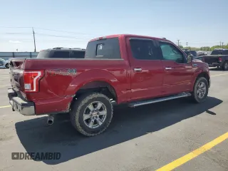 2017 Ford F-150 XL with VIN 1FTEW1EF1HKC81247, listed as a Copart auction lot 62417455 with 122,169 mi miles and Clean title. Bid and sale history available at DreamBid. Image 3.
