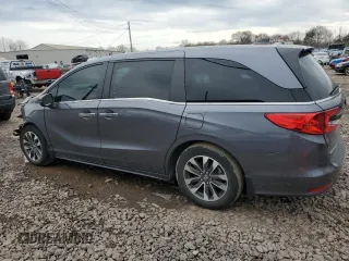 2022 Honda Odyssey EX-L z VIN 5FNRL6H78NB049944, wystawiony jako Copart lot #52403275 z przebiegiem Nie podano mil oraz Szkoda całkowita • Salvage title. Historia ofert i sprzedaży dostępna na DreamBid. Obrazek 2.