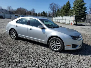 2012 Ford Fusion SEL with VIN 3FAHP0JG7CR173454, listed as a Copart auction lot 53687285 with 110,203 mi miles and Salvage Title. Bid and sale history available at carsss.com. Image 4.