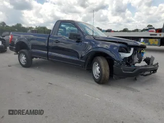 2023 Ford F-150 XL with VIN 1FTMF1CB3PKF58099, listed as a Copart auction lot 61974605 with 12,193 mi miles and Non repairable. Bid and sale history available at DreamBid. Image 4.