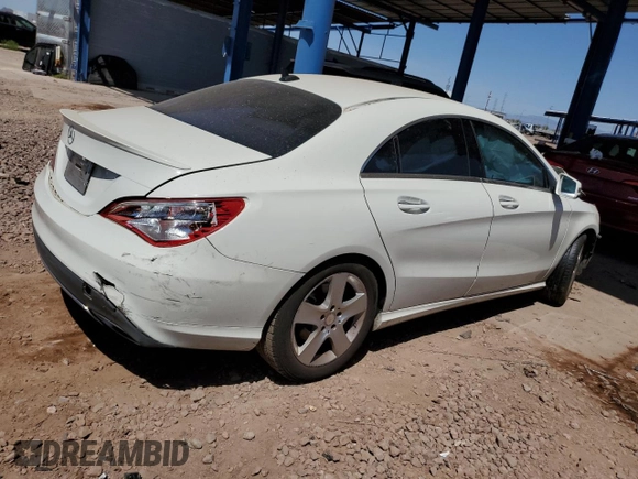2017 Mercedes-Benz CLA 250 z VIN WDDSJ4EB8HN424635, wystawiony jako Copart lot #52174325 z przebiegiem 90 235 mil mil oraz Szkody całkowita. Historia ofert i sprzedaży dostępna na DreamBid. Obrazek 3.