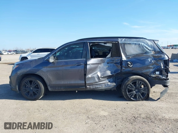 2021 Honda Pilot Special Edition with VIN 5FNYF5H27MB040801, listed as a IAAI auction lot 41656669 with 54,764 mi miles and . Bid and sale history available at DreamBid. Image 6.