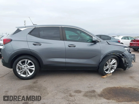 2022 Buick Encore GX Preferred with VIN KL4MMCSL8NB038063, listed as a IAAI auction lot 42194445 with 22,512 mi miles and . Bid and sale history available at DreamBid. Image 13.