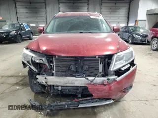 2016 Nissan Pathfinder S with VIN 5N1AR2MN5GC640155, listed as a Copart auction lot 51290005 with Not Provided miles and Non Repairable. Bid and sale history available at carsss.com. Image 5.