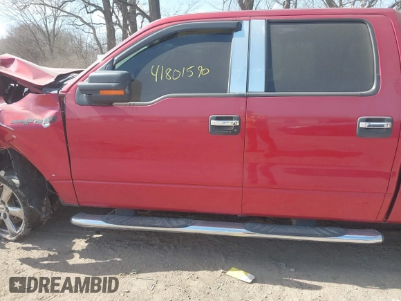 2009 Ford F-150 XL with VIN 1FTRW12879FA20514, listed as a IAAI auction lot 41801590 with 164,661 mi miles and . Bid and sale history available at DreamBid. Image 13.