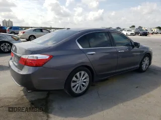 2015 Honda Accord EX-L с VIN 1HGCR2F81FA135536, выставлен на аукционе Copart как лот 55122795 с пробегом Не указан миль и Списание • Salvage title. История ставок и продаж доступна на DreamBid. Изображение 3.