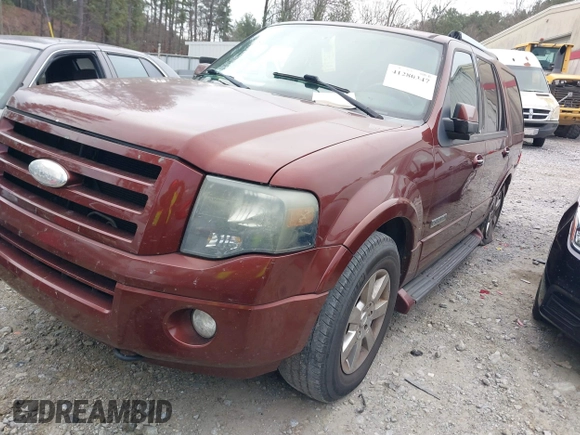 2008 Ford Expedition Limited with VIN 1FMFU20508LA55141, listed as a IAAI auction lot 41280347 with 214,246 mi miles and . Bid and sale history available at DreamBid. Image 16.
