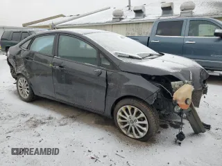 2014 Ford Fiesta SE with VIN 3FADP4BJ2EM117308, listed as a Copart auction lot 44854505 with Not Provided miles and Salvage Title. Bid and sale history available at DreamBid. Image 4.