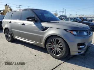 2016 Land Rover Range Rover Sport HSE z VIN SALWS2VF9GA547665, wystawiony jako Copart lot #48553935 z przebiegiem 70 386 mil mil oraz Szkoda całkowita • Salvage title. Historia ofert i sprzedaży dostępna na DreamBid. Obrazek 4.