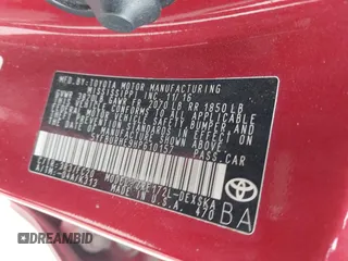 2017 Toyota Corolla L z VIN 5YFBURHE9HP610157, wystawiony jako IAAI lot #40999523 z przebiegiem 185 454 mil mil oraz . Historia ofert i sprzedaży dostępna na DreamBid. Obrazek 9.