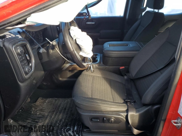 2021 Chevrolet Silverado 1500 RST with VIN 1GCUYEET1MZ132633, listed as a Copart auction lot 42804675 with 0 mi miles and Non Repairable. Bid and sale history available at carsss.com. Image 7.