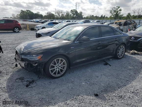 2017 Audi A6 Prestige with VIN WAUH2AFC0HN037937, listed as a Copart auction lot 51044765 with 161,608 mi miles and Salvage Title. Bid and sale history available at carsss.com. Image 1.