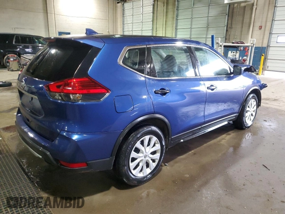 2017 Nissan Rogue SV with VIN KNMAT2MT8HP546348, listed as a Copart auction lot 86705104 with 120,982 mi miles and Clean Title. Bid and sale history available at carsss.com. Image 3.