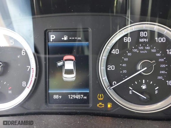 2019 Hyundai Sonata Sport with VIN 5NPE34AF8KH751764, listed as a IAAI auction lot 41751278 with 139,187 mi miles. Bid and sale history available at carsss.com. Image 7.