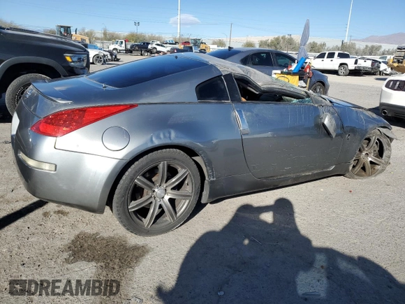 2006 Nissan 350Z Touring with VIN JN1AZ34D86M307915, listed as a Copart auction lot 44206125 with 181,416 mi miles and Salvage Title. Bid and sale history available at carsss.com. Image 3.