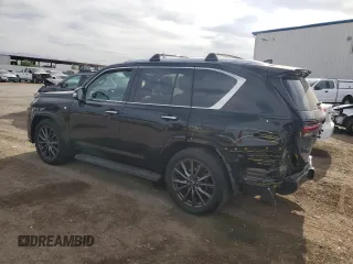 2023 Lexus LX 600 F Sport z VIN JTJMB7CX4P4029756, wystawiony jako Copart lot #59341144 z przebiegiem 12 132 mil mil oraz Szkoda całkowita • Salvage title. Historia ofert i sprzedaży dostępna na DreamBid. Obrazek 2.