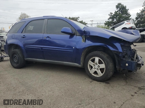 2006 Chevrolet Equinox LT with VIN 2CNDL73F166017421, listed as a Copart auction lot 52535105 with 0 mi miles and Salvage Title. Bid and sale history available at carsss.com. Image 4.