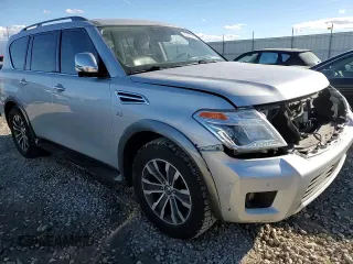 2018 Nissan Armada SL z VIN JN8AY2NC2J9556940, wystawiony jako Copart lot #85341904 z przebiegiem 133 725 mil mil oraz Szkoda całkowita • Salvage title. Historia ofert i sprzedaży dostępna na DreamBid. Obrazek 12.