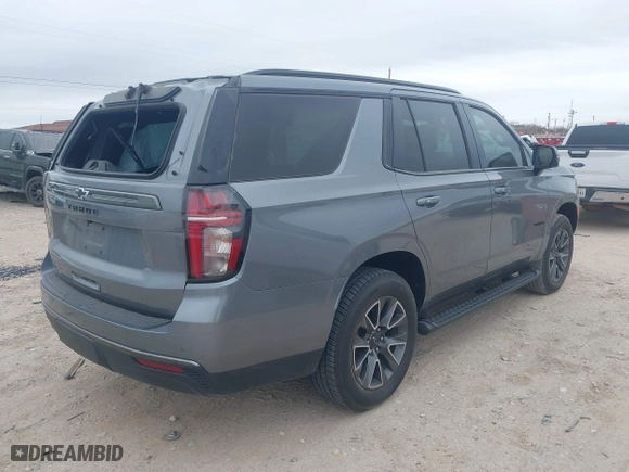 2022 Chevrolet Tahoe Z71 with VIN 1GNSKPKD3NR304672, listed as a IAAI auction lot 41316391 with 70,380 mi miles. Bid and sale history available at carsss.com. Image 4.