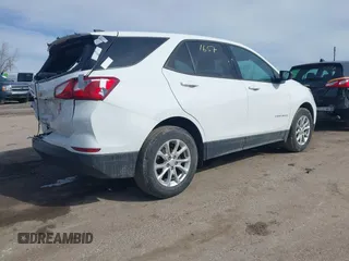 2019 Chevrolet Equinox LS with VIN 2GNAXHEVXK6251595, listed as a IAAI auction lot 41661657 with 120,348 mi miles and . Bid and sale history available at DreamBid. Image 4.