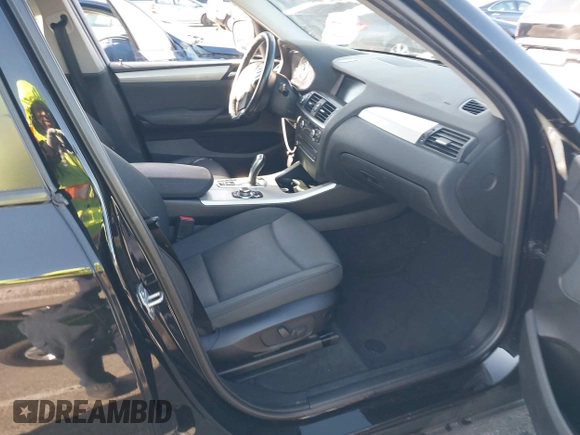 2013 BMW X3 xDrive28i with VIN 5UXWX9C57D0D08551, listed as a IAAI auction lot 41728132 with 123,630 mi miles and . Bid and sale history available at DreamBid. Image 5.