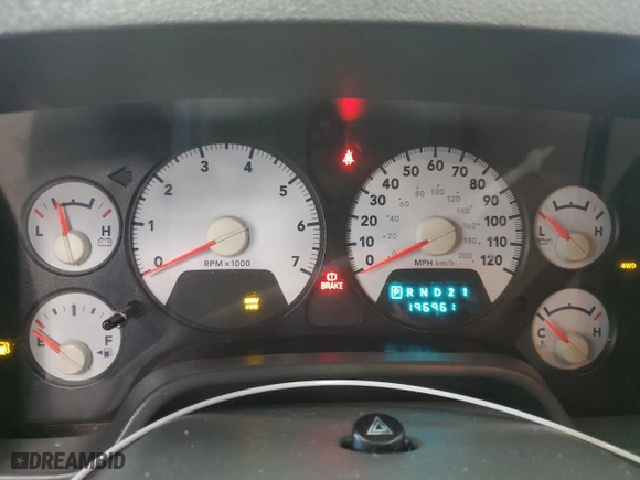 2008 Dodge Ram 1500 Laramie with VIN 1D7HU18238J231490, listed as a Copart auction lot 80891254 with 196,961 mi miles and Clean Title. Bid and sale history available at carsss.com. Image 9.