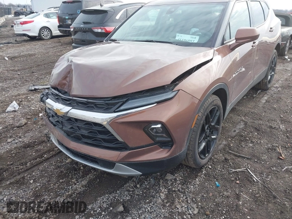 2023 Chevrolet Blazer LT with VIN 3GNKBHR46PS105840, listed as a IAAI auction lot 41196883 with 19,262 mi miles and . Bid and sale history available at DreamBid. Image 17.