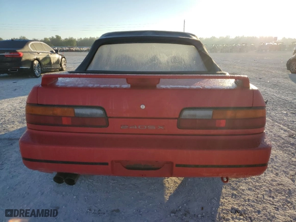 1993 Nissan 240SX SE Ltd Edition with VIN JN3MS37A3PW202747, listed as a Copart auction lot 82649544 with 198171 miles and Salvage Title. Bid and sale history available at carsss.com. Image 6.