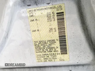 2015 Nissan Altima SL z VIN 1N4AL3AP6FN359234, wystawiony jako Copart lot #59177085 z przebiegiem 107 114 mil mil oraz Szkoda całkowita • Salvage title. Historia ofert i sprzedaży dostępna na DreamBid. Obrazek 12.