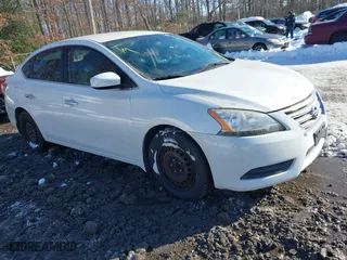 2014 Nissan Sentra SR with VIN 3N1AB7AP7EL641467, listed as a IAAI auction lot 41248848 with 159,111 mi miles. Bid and sale history available at carsss.com. Image 1.