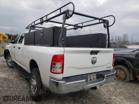 2022 Ram 2500 Tradesman with VIN 3C6UR5HJ8NG346549, listed as a Copart auction lot 77816184 with 43,315 mi miles and Salvage title. Bid and sale history available at DreamBid. Image 2.